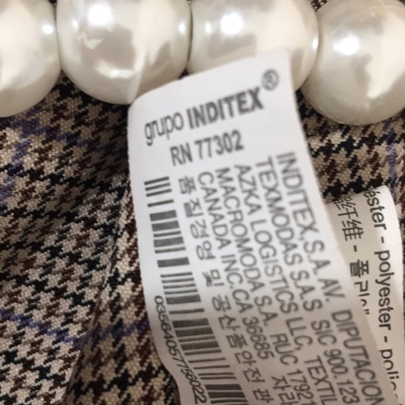 Zara Basic Women’s Career Pearl Top Small - Picture 8 of 9